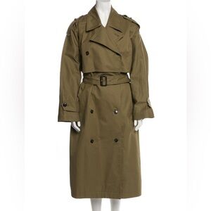 Toteme Olive Trench Coat